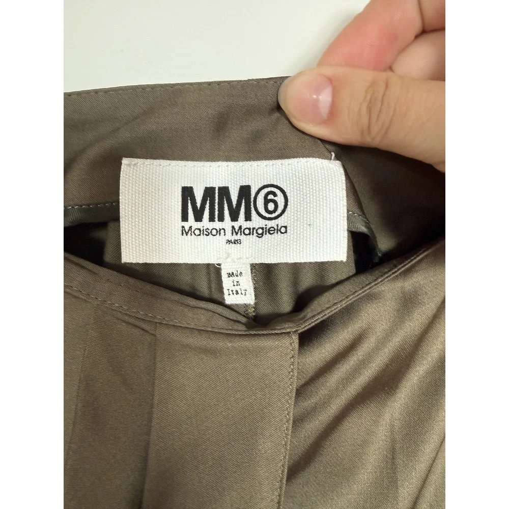 MM6 Maison Margiela Olive Green Skirt 40